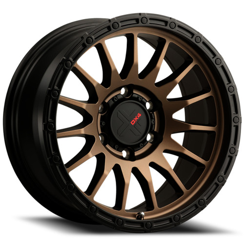 DX4 Caper 18x9 Black Bronze Wheel DX4 Caper 6x5.5  -12 X248903-12106FBBK