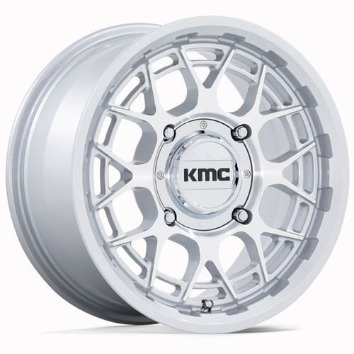KMC KS139 15x7 Silver Machined Wheel KMC KS139 Technic UTV 4x156  38 KS139SD15704438