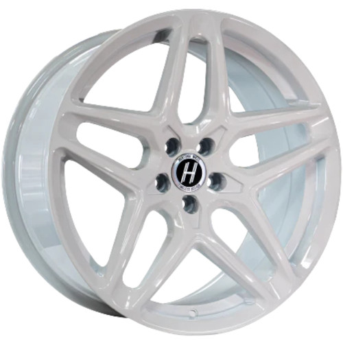 Heritage Ebisu MonoC 18x9.5 White Wheel Heritage  Ebisu MonoC 5x4.5  38 ebm5114189538wht