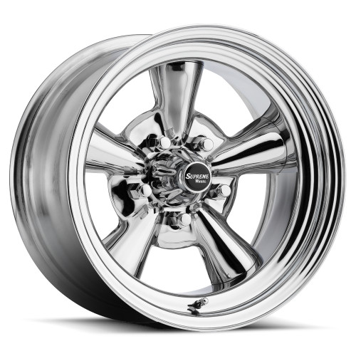 Allied Wheel Supreme 15x10 Chrome Wheel Allied Wheel Supreme 5x4.5 5x4.75 -76 6750099R