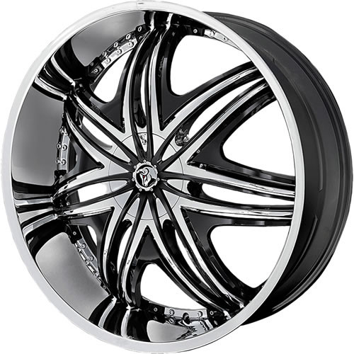 Diablo Morpheus 26x10 Chrome Wheel Diablo Morpheus 6x135 6x5.5 30 MOR-2616D593087