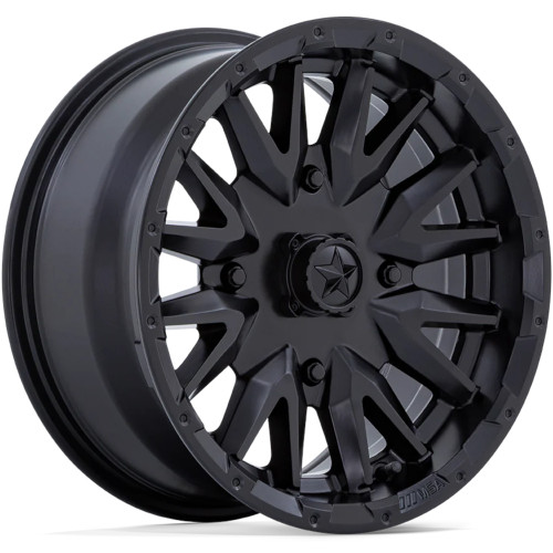 MSA Creed 16x7 Matte Black Wheel MSA Creed M49 4x110  10 MA049MX16704010