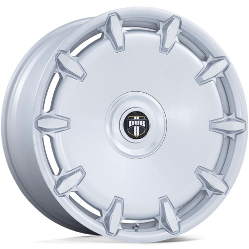 Dub Cheef 26x10 Silver Wheel DUB Cheef DC271 Blank  15 DC271SD26100015