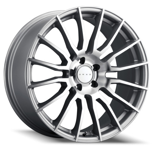 Drag DR81 20x9 Silver Machined Wheel Drag DR81 5x112  22 DR81209212266SM