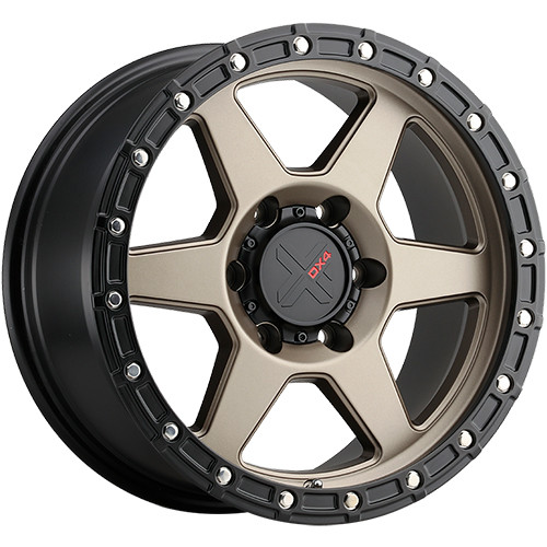 DX4 Recon 18x9 Bronze Black Wheel DX4 Recon 5x150 18 X10893318110MBBK