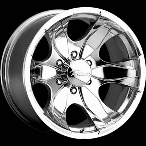 Pacer Warrior 15x8 Polished Pacer Warrior Rim 5x5 (5x127) -19 Offset 187P-5873 187P-5873