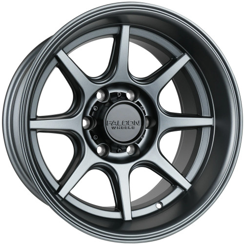 Falcon Off-Road T8 17x9 Matte Gunmetal Wheel Falcon Off-Road T8 Seeker 6x5.5 -38 T8-7983-38-MGN