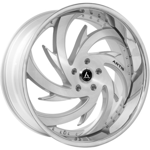 Lexani Spada 26x9 Silver Machined Wheel Lexani Spada Blank  0 A204-2690-00-00SMS