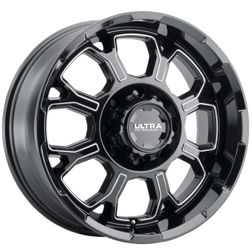 Ultra Commander 20x9 Black Milled Wheel Ultra Commander 124 8x170  18 124-2987BM+18