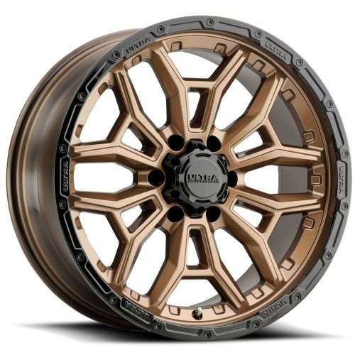 Ultra Warmonger 6 17x9 Bronze Black Wheel Ultra Warmonger 6 126 6x135  -12 126-7963BZ12