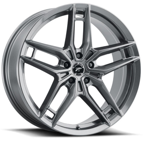 Platinum Lotus 18x8 Gunmetal Wheel Platinum Lotus 464 5x100  35 464-8880GN+35