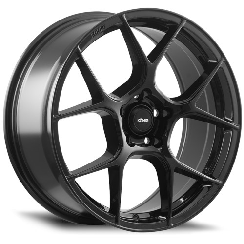 Konig Diverge 17x8 Gloss Black Wheel Konig Diverge 5x4.25  42 DG87508425