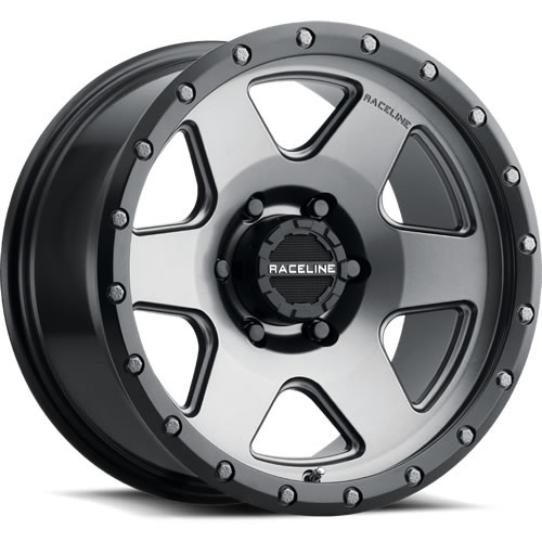 Raceline Boost 17x9 Gray Wheel Raceline Boost 946G 6x5.5 0 946G-79060-00