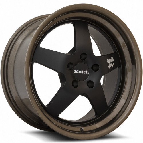 Klutch SL5 18x9.5 Black Wheel Klutch SL5 5x115  35 SL05189551435MBBR-515