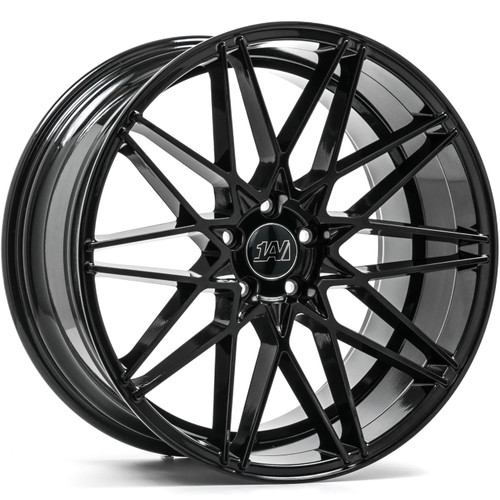 1AV ZX4 22x10.5 Gloss Black Wheel 1AV ZX4 5x112  38 10522BNK38ZX4BL-5x112