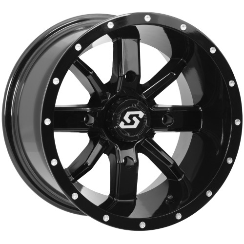 Sedona Hollow Point 14x8 Gloss Black Wheel Sedona Hollow Point 4x110  0 570-1330