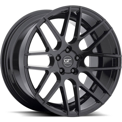 Ground Force GF7 20x10.5 Gloss Black Wheel Ground Force GF7 5x120 40 GF0720A55xx15BK-52040