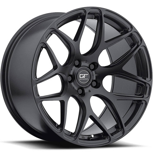 Ground Force GF9 19x8.5 Satin Black Wheel Ground Force GF9 5x112 25 GF0919855xx20MB-51225