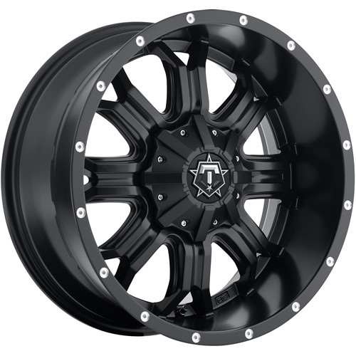 TIS 535B 18x9 Black TIS 535B Wheel 6x135 & 6x139.7 +0 Offset 535B-8906800 535B-8906800