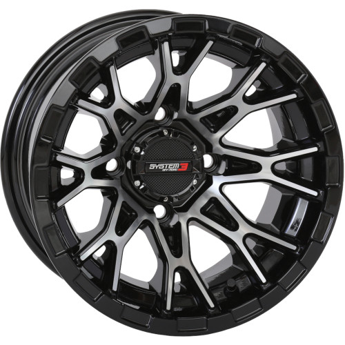 System 3 Offroad ST-6 12x7 Black Tint Wheel System 3 Offroad ST-6 4x110  -47 12S3-6111