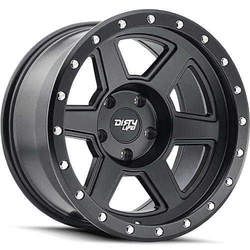 Dirty Life Compound 18x9 Matte Black Wheel Dirty Life Compound 9315 6x5.5  -12 9315-8983MB12