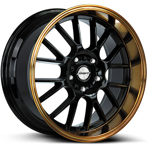 Shift Crank 18x8.5 Black Bronze Wheel Shift Crank 5x100 5x4.5 30 H28850030BBZ