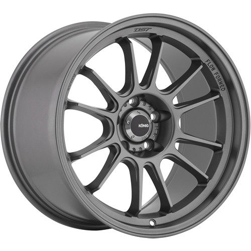 Konig Hypergram 17x8 Gray Wheel Konig Hypergram 4x100 45 HG8710045G