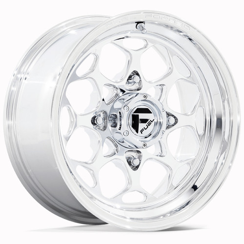 Fuel Scepter UTV 15x10 Polished Wheel Fuel Scepter UTV FV400 4x137  0 FV400HX15104800