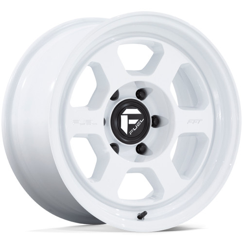 Fuel Hype 18x8.5 Gloss White Wheel Fuel Hype FC860 6x5.5  -10 FC860WX18856810N