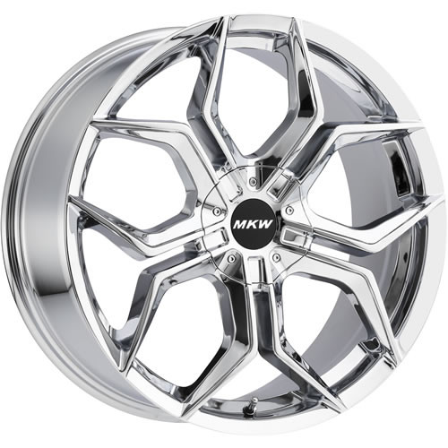 MKW M121 22x9 Chrome Wheel MKW M121 6x5.5 18 M121-2290655018C