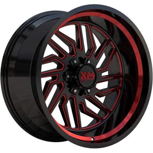 Xtreme Mudder XM-500 22x11 Black Red Wheel Xtreme Mudder XM-500 6x135  6x5.5 44 XM500221161356139744108BRM