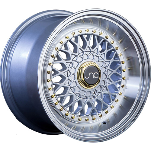 JNC JNC004S 17x10 Silver Machined Wheel JNC JNC004S 5x100 5x4.5 25 27340381702
