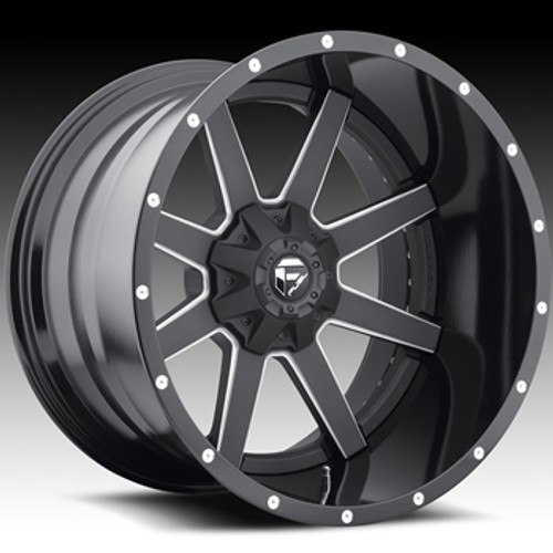 Fuel Maverick 24x12 Black Wheel Fuel Maverick D538 5x5 5x5.5 -44 D53824205747