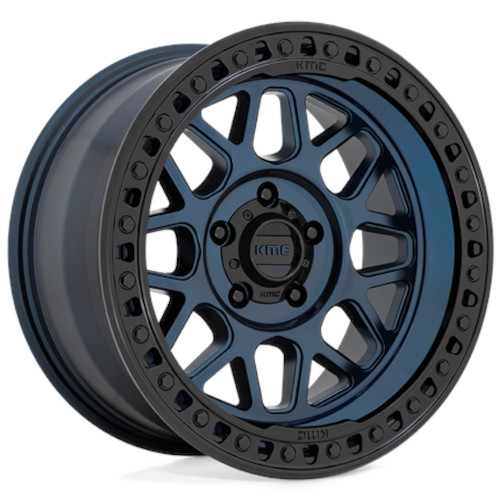 KMC KM549 20x9 Black Blue Wheel KMC KM549 GRS 5x5  0 KM54929050900