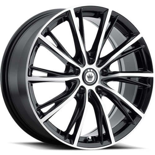 Konig Impression 17x7.5 Black Wheel Konig Impression 5x112 45 IP77512455