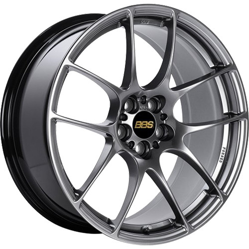 BBS RF 17x7.5 Black Wheel BBS RF 5x112 45 RF505DBK