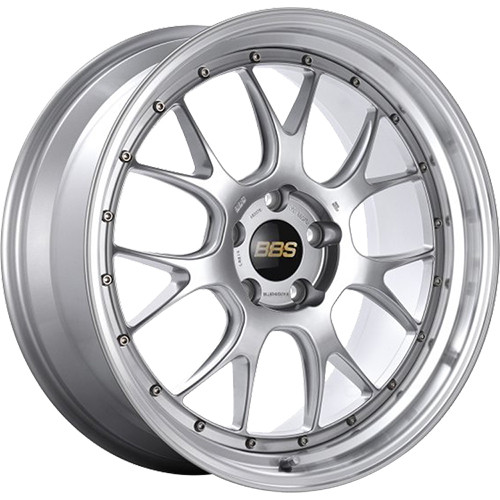 BBS LMR 19x8.5 Silver Machined Wheel BBS LMR 5x120 28 LM312DSPK