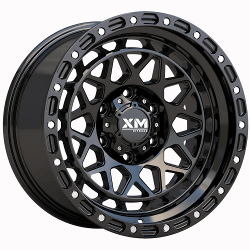 Xtreme Mudder XM-701 17x9 Gloss Black Wheel Xtreme Mudder XM-701 6x5.5  0 XM7011796139701062GB