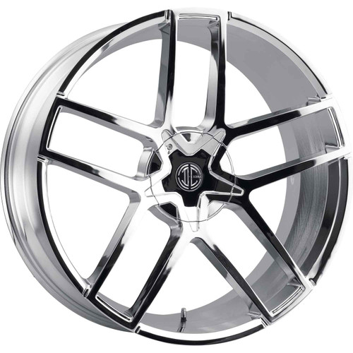 2Crave N64 22x9.5 Chrome Wheel 2Crave N64 Blank  15 N64-2295Z15MC