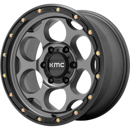 KMC KM541 17x8.5 Gray Wheel KMC KM541 Dirty Harry 6x5.5 18 KM54178568918