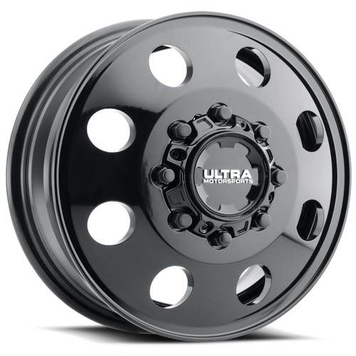Ultra 002 Dually 16x6 Gloss Black Wheel Ultra 002 Dually 8x170  102 002-6687FBK