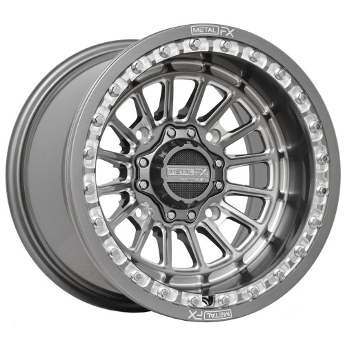 Metal FX Delta 15x7 Gunmetal Wheel Metal FX Delta X901 4x156  25 X9011571567CC