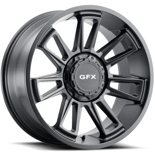 G-FX TR21 20x10 Matte Black Wheel G-FX TR21 8x6.5  -19 T21 210-8165N19 MB