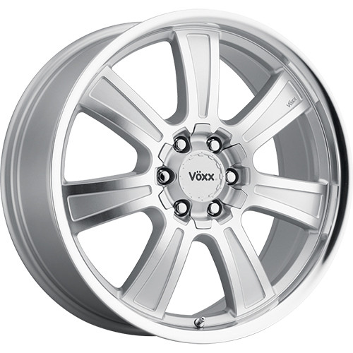 Voxx Turin 20x8.5 Silver Machined Wheel Voxx Turin 6x132 6x5.5 39 TUR 285-6003-39 SMF (2)