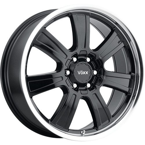 Voxx Turin 17x8.5 Black Machined Wheel Voxx Turin 6x132 6x5.5 39 TUR 785-6003-39 GBL (2)