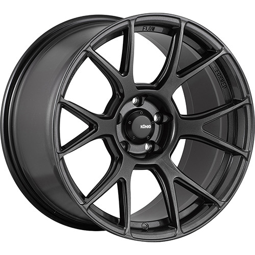 Konig Ampliform 18x9.5 Gray Wheel Konig Ampliform 5x4.5 35 AM98514356B