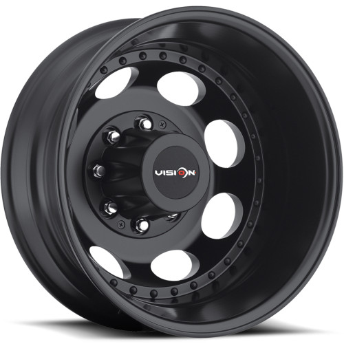 Vision Hauler Dually 19.5x6.75 Black Wheel Vision Hauler Dually 8x170 -143 181Z9670MBRNR