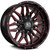 K2 Offroad Rage 20x9 Black Red Wheel K2 Offroad Rage 6x135 6x5.5 0 K16209655135+00RML
