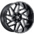 Vision Spyder 22x14 Black Milled Wheel Vision Spyder 361 6x5.5 -76 361-22483GBMS-76