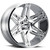 Vision Razor 24x12 Chrome Wheel Vision Razor 363 5x5.5 -51 363-24285C-51